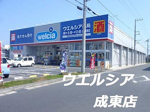 ウエルシア薬局山武成東店まで1301m