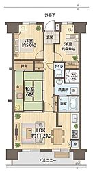 グラン・コート東金 3LDKの間取図画像