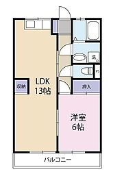 ライオンズマンション川越駅東 3LDKの間取図画像