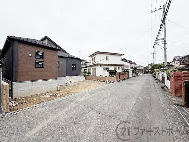 交通量が少ないのでお子様も安心です♪