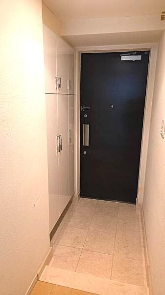 清潔感のある玄関です