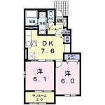 米子市福市 2階建 築10年のイメージ