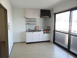 ディアコート　B棟 202 2階2DKのリビング/ダイニング