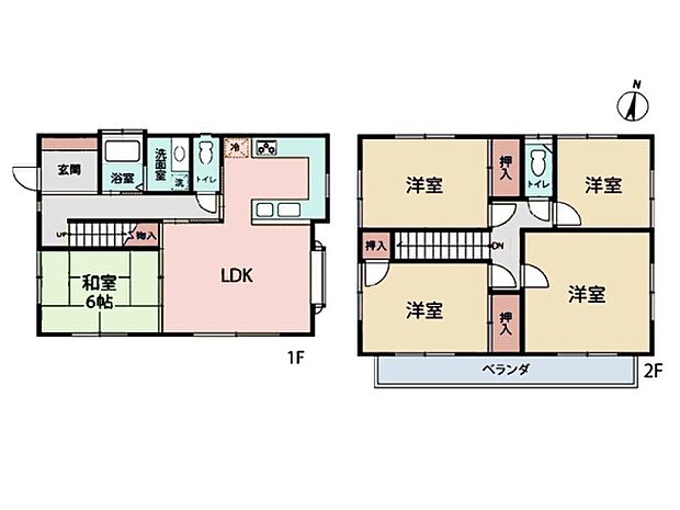 収納豊富で使いやすい間取りの5LDK！