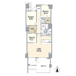 ヴェレーナ港北ニュータウン 3LDKの間取り