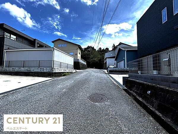 前面道路です。