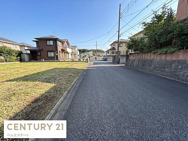 前面道路です。