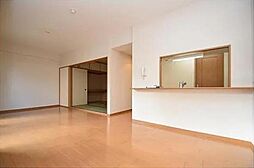 パセオ上牧　5F 502 5階2LDKのリビング/ダイニング