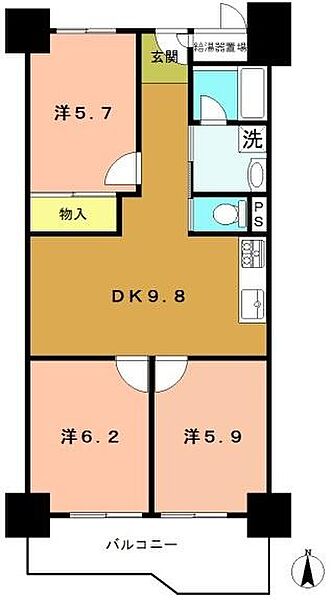 間取り：326000273155