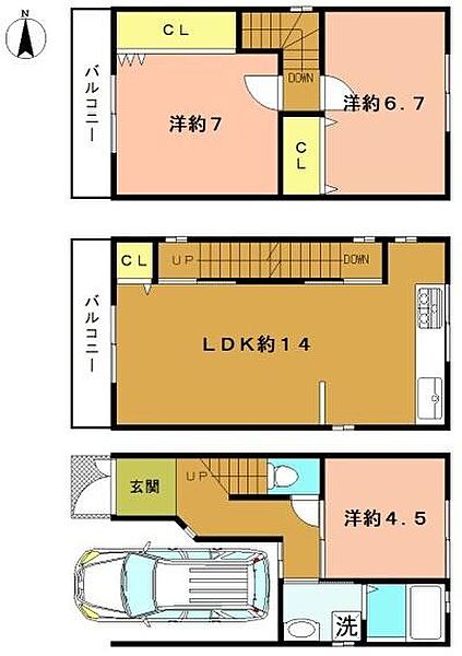 間取り：326000265172
