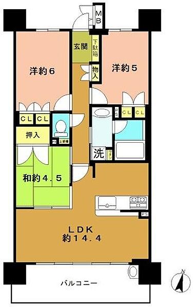 間取り：326000241989