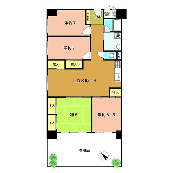 間取り：326000273154