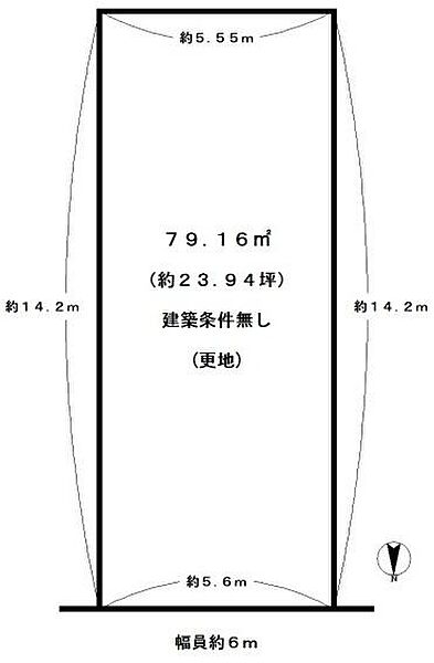 区画図：326000254257