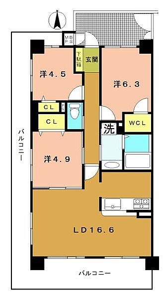 間取り：326000274272