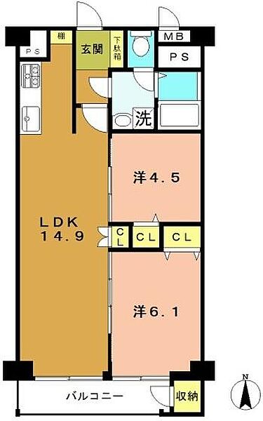 間取り：326000264904