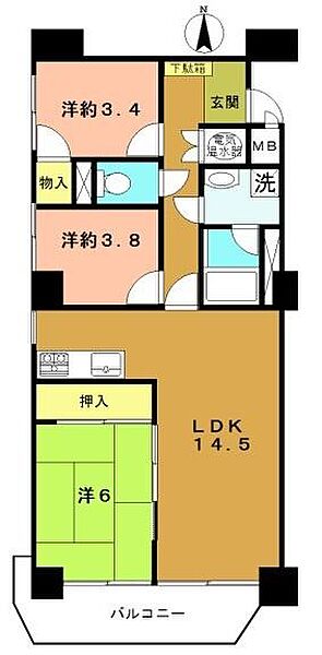 間取り：326000273063