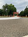 上賀茂神社まで...