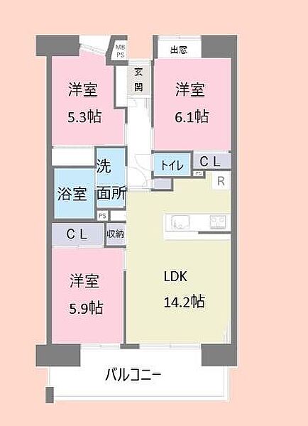 間取り：312001178077