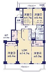 間取図画像 4SLDK