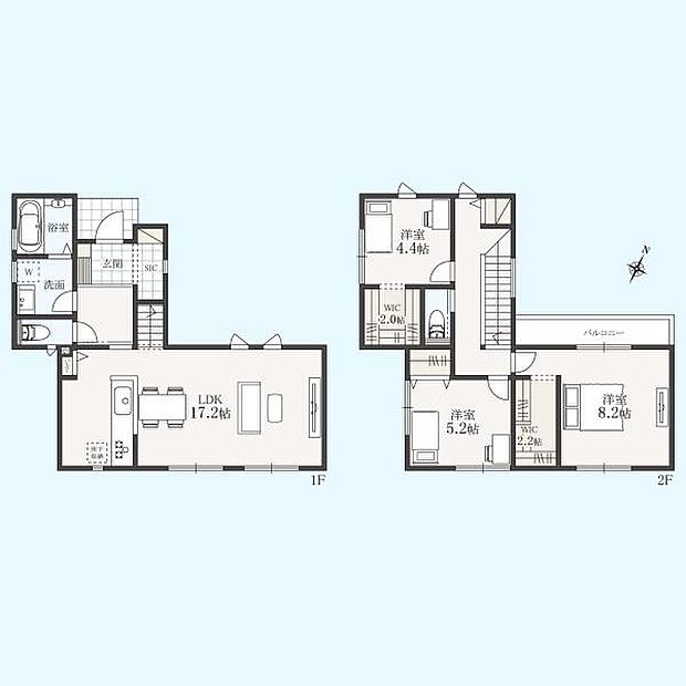 ※家具の配置はイメージです。