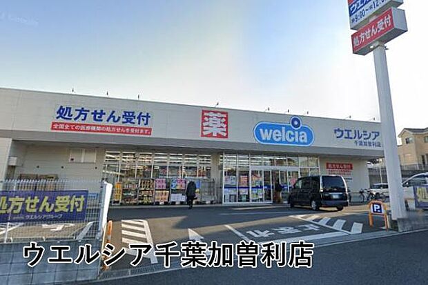 ウエルシア千葉加曽利店まで768m