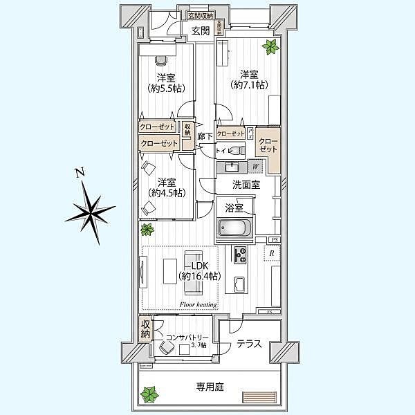 間取り：312001303411