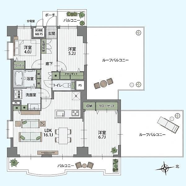 間取り：312001307046