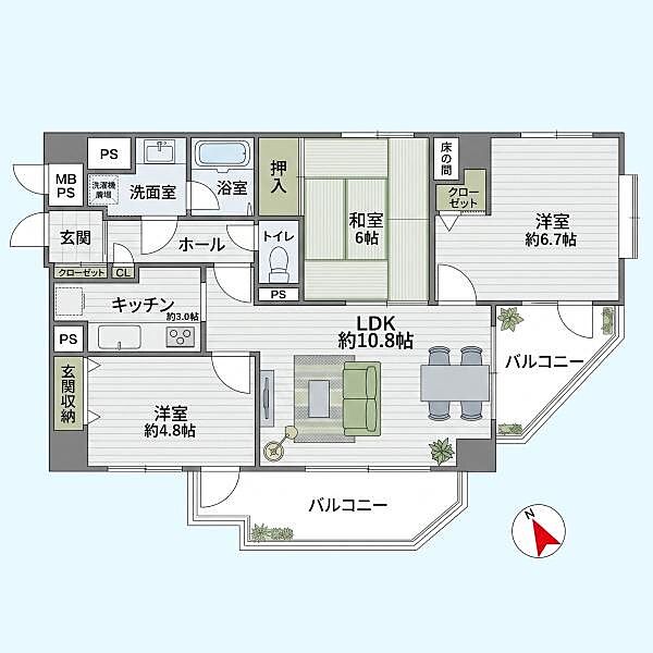 間取り：312001307056