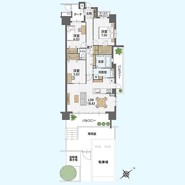 間取り：312001332044
