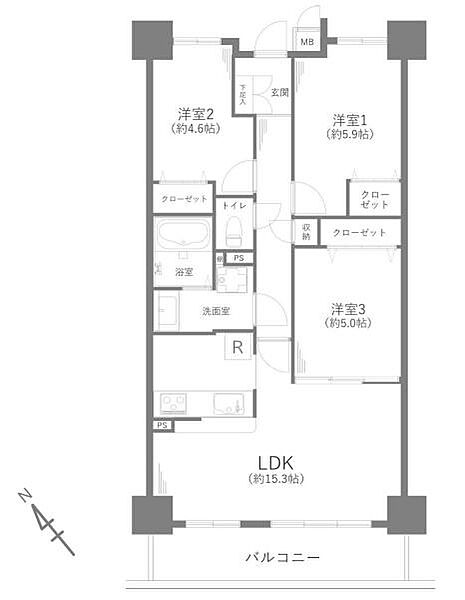 間取り：311002385280