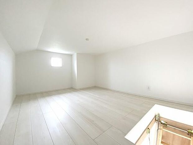 小屋裏収納の様子。