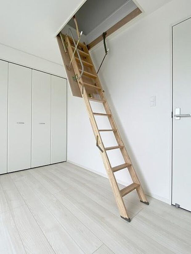 小屋裏収納あり。