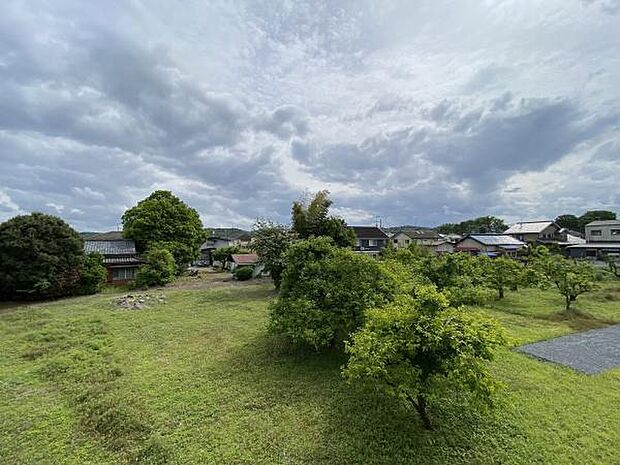 開けた眺望が広がります。