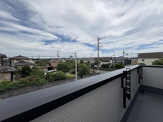 バルコニーの様子。