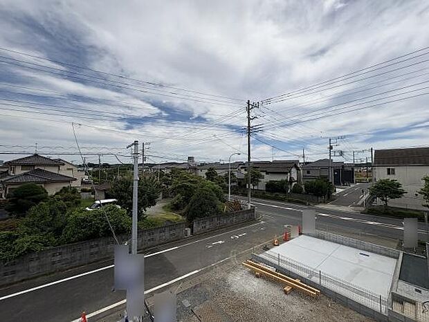 現地バルコニーからの眺望。