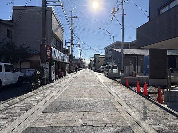 前面道路の様子です。