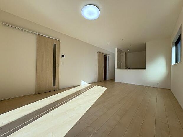 陽当りの良いリビング。