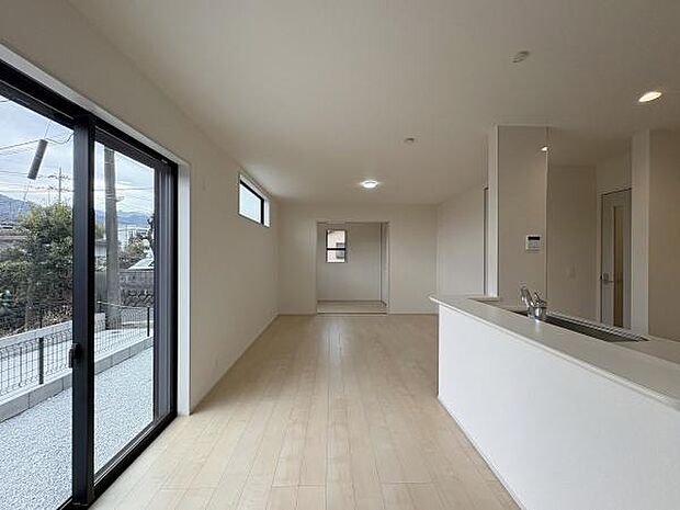 会話がはずむくつろぎのリビング。