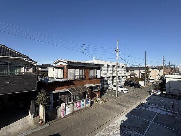 現地バルコニーからの眺望。