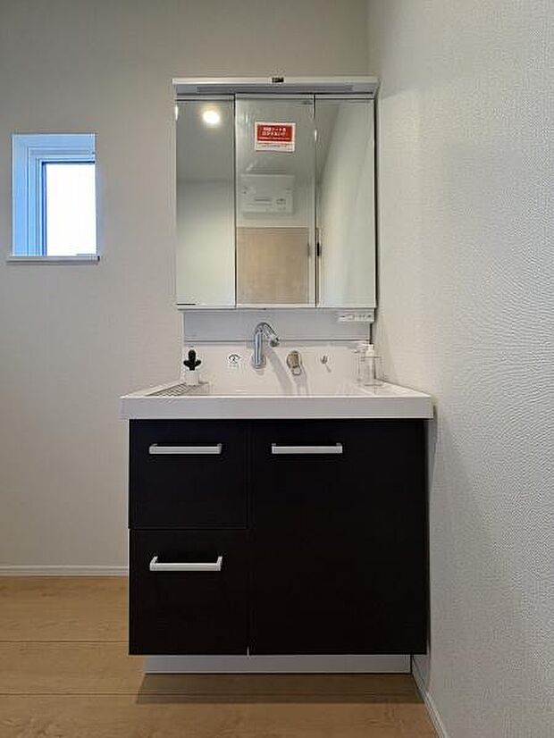 洗面室内の様子。