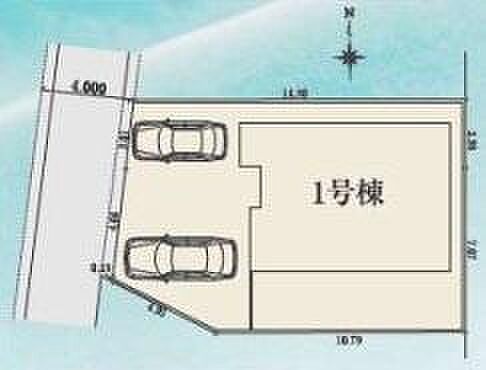 40坪越えの余裕のある敷地