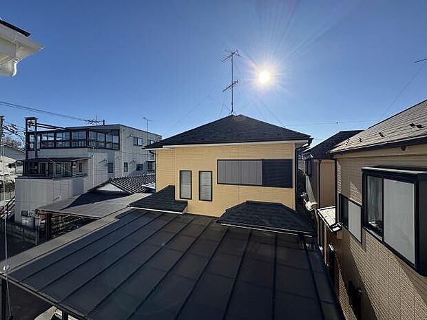 現地バルコニーからの眺望。