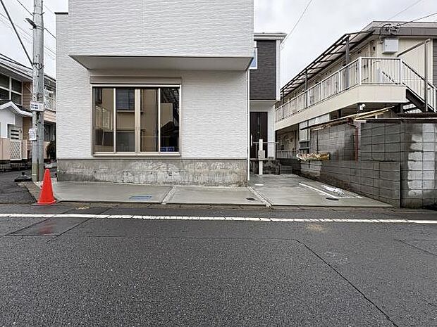 駐車場の様子です。