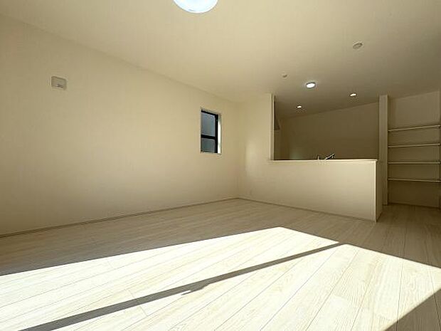 陽当りの良いリビング。