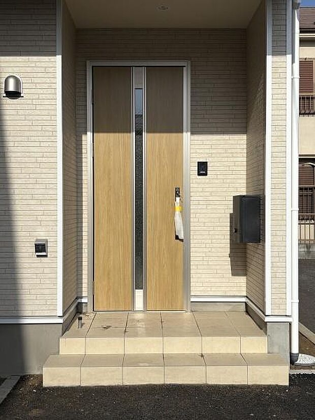 玄関外の様子です。