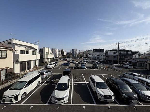 現地バルコニーからの眺望。