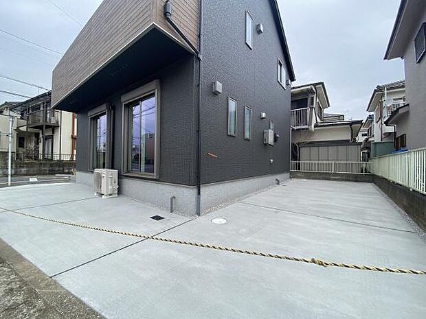 駐車場の様子です。