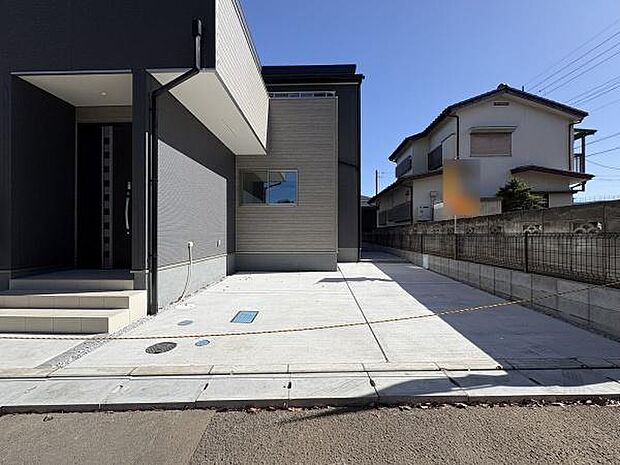 駐車場の様子です。