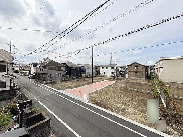 現地バルコニーからの眺望。