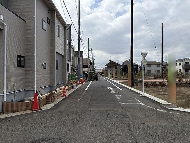 前面道路の様子です。